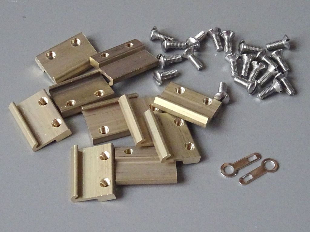 Schienenverbinder Massoth 19 mm, 10er Pack