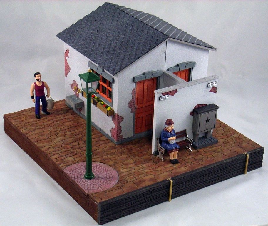 Bahnhofs-WC-Set 220 x 165 x 150 mm