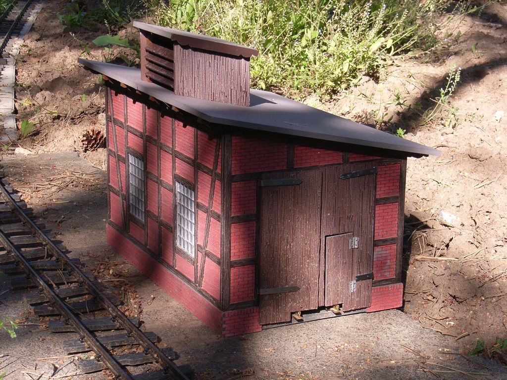 Lokschuppen Klausdorf 360 x 235 x 305 mm