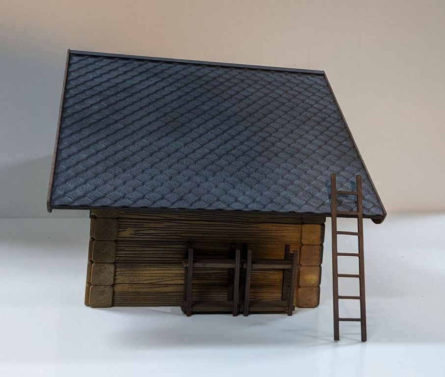 Berghütte L 340 x B 245 x H 195 mm 1:22,5