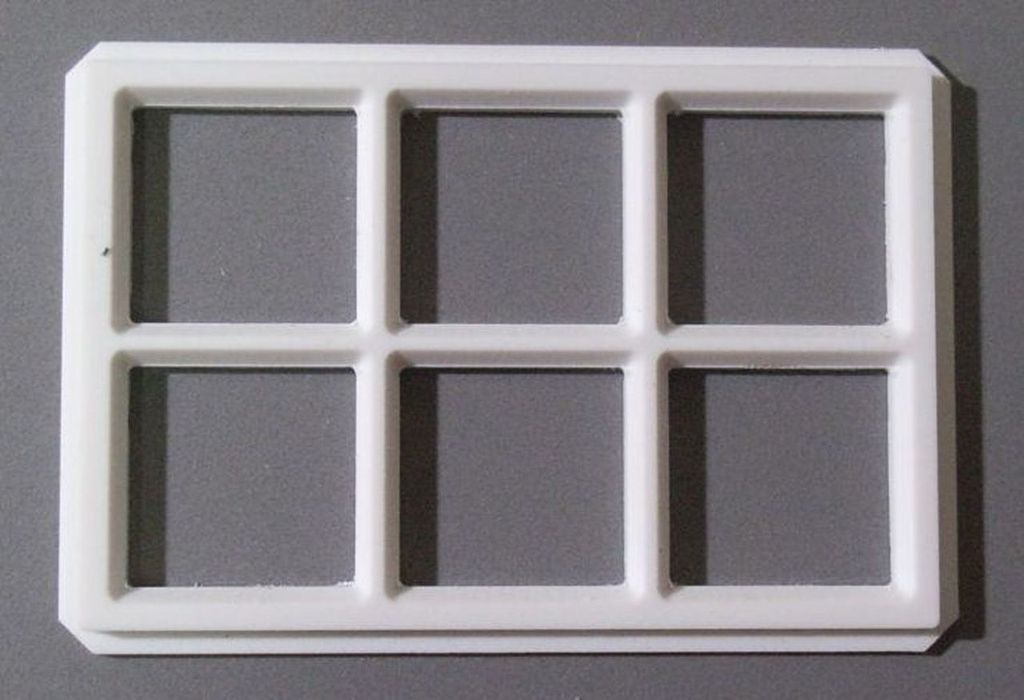 Fenster Trafostation, 4er-Set 60 x 40 mm