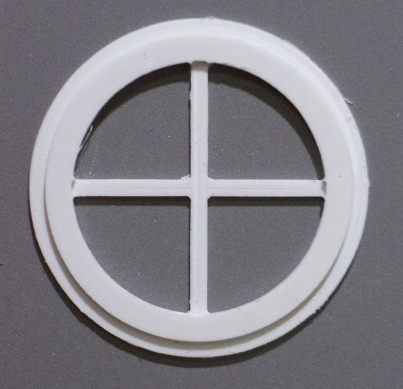 Rundfenster Lauenbrück E, 4er-Set D = 39 mm
