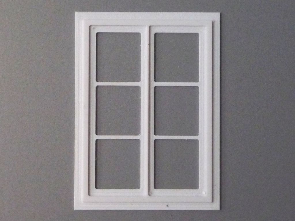 Fenster Scheeßel C 2x3 Scheiben 47 x 67 mm