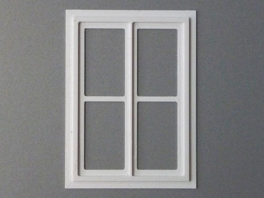 Fenster Scheeßel C 2x2 Scheiben 47 x 67 mm