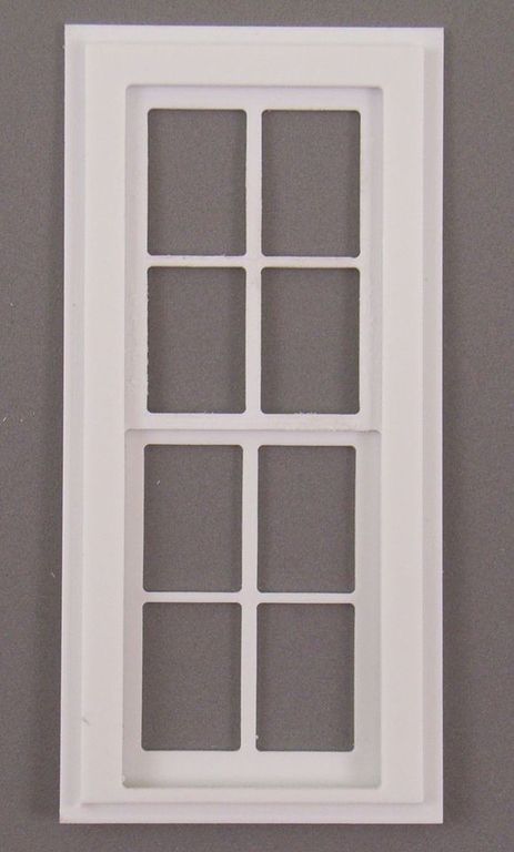 Fenster New Orleans B, 4er-Set 33 x 74 mm, 2-teilig