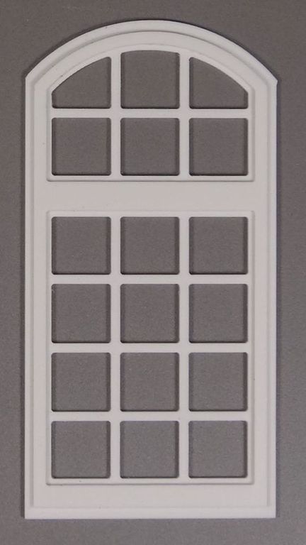 Fenster Niedersachswerfen B, 4er-Set 39 x 80 mm