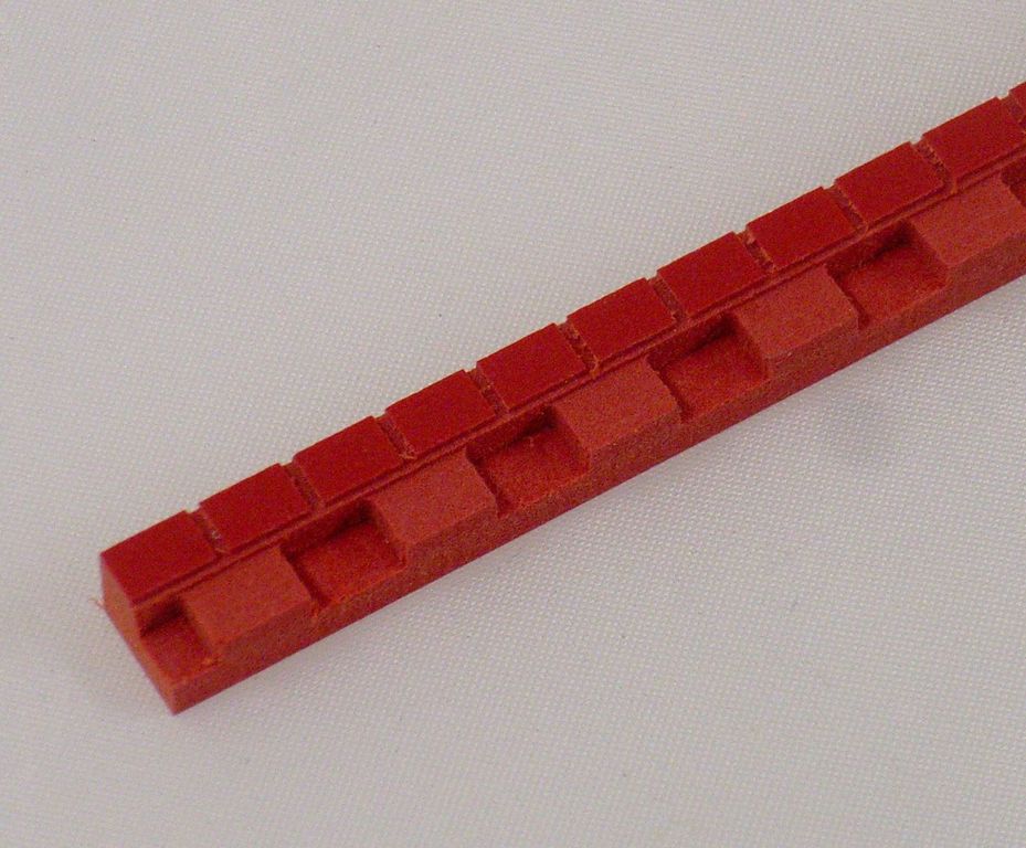 Zierleiste Mauerwerk 300 x 7,5 mm 300 x 7,5 x 5 mm