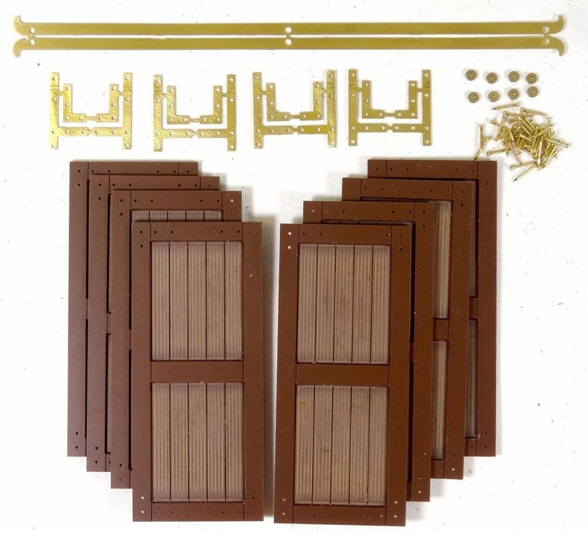 Schuppentoranlage Göttingen Set für 2 Schuppentore