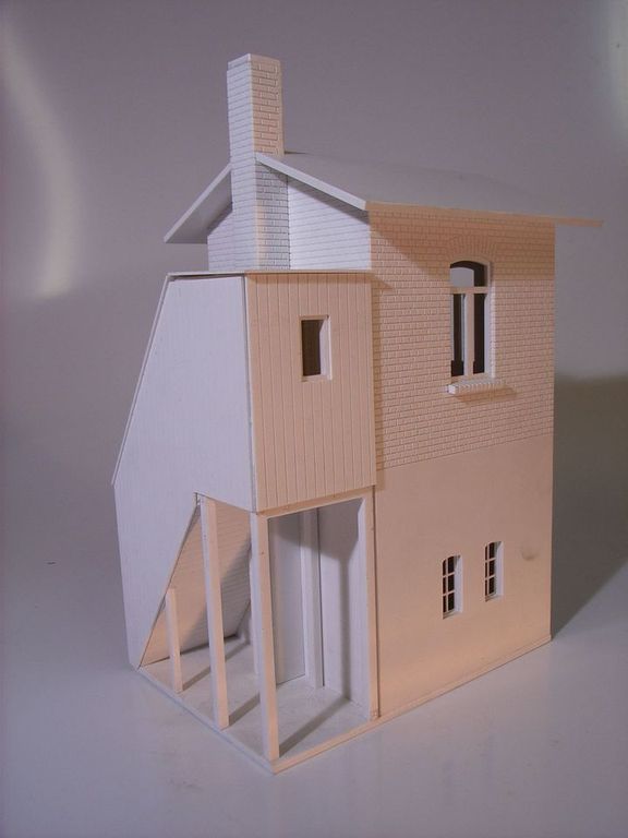 Blockstelle Hottendorf, 1:32 180 x 140 x 260 mm