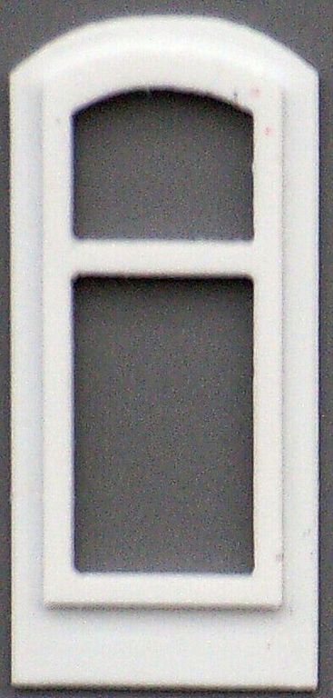Stichbogenfenster Hottendorf B, 1:32, 4er-Set 15 x 34 mm