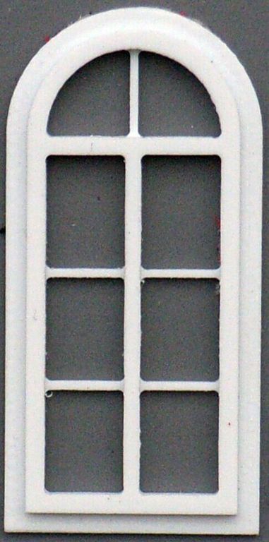 Bogenfenster Lauenbrück B, 1:32, 4er-Set 20 x 44 mm