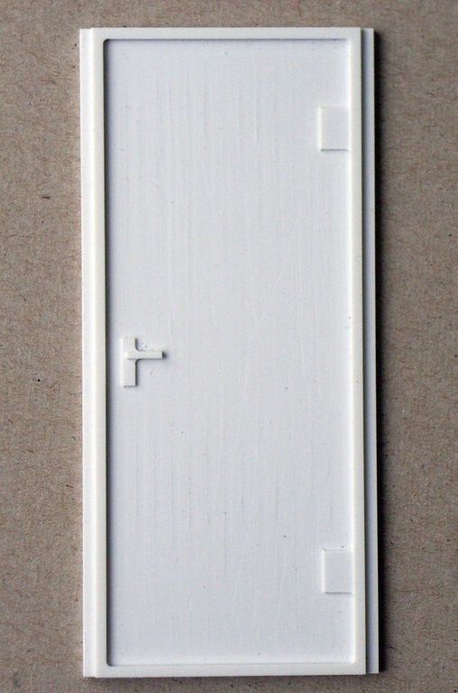 Tür Stahltür, 1:32 67 x 28 mm