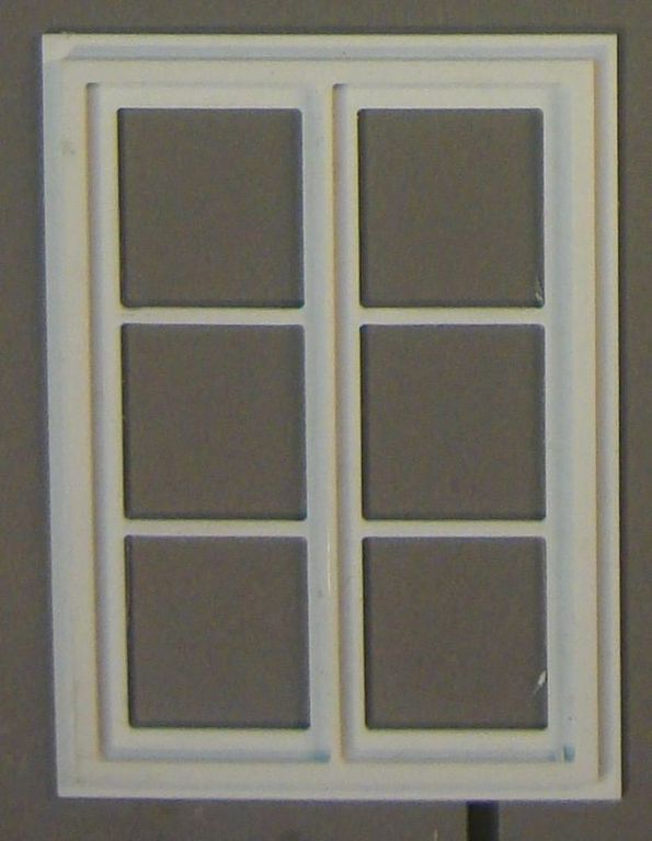 Fenster Scheessel C, 1:32, 4er-Set 35 x 49 mm