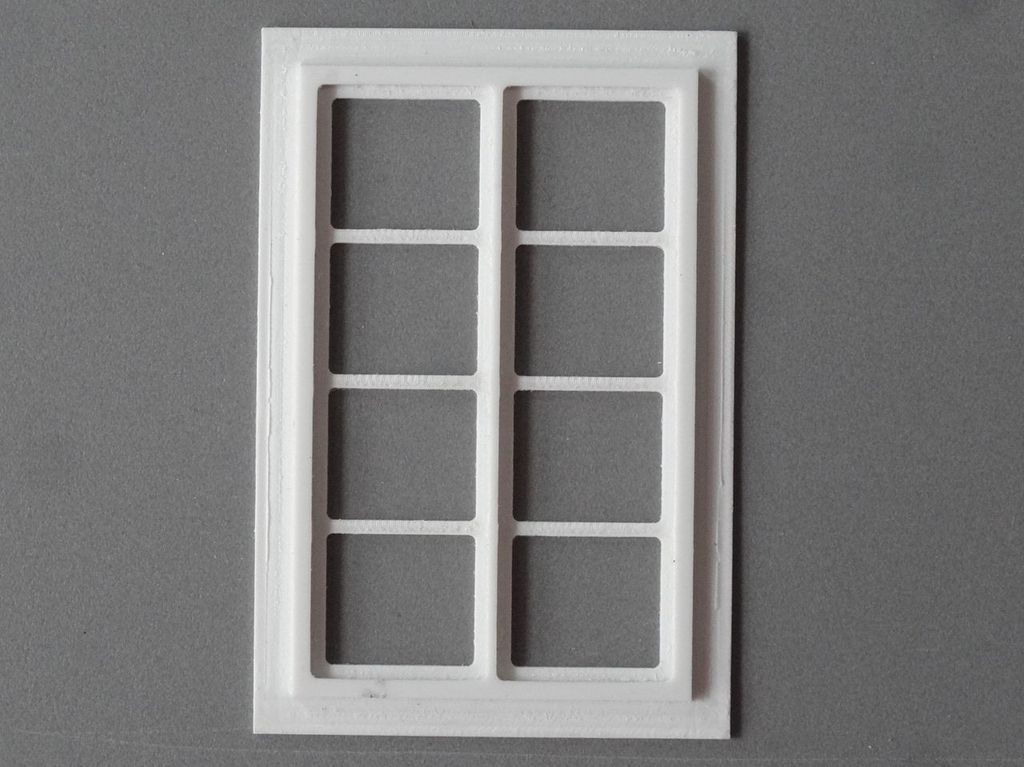 Fenster Arnbach A, 1:32, 4er-Set 31 x 49 mm