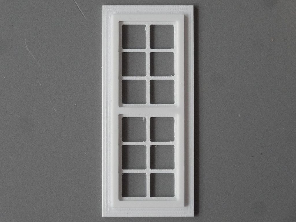 Fenster Kaisertor B, 1:32 22,5 x 60 mm
