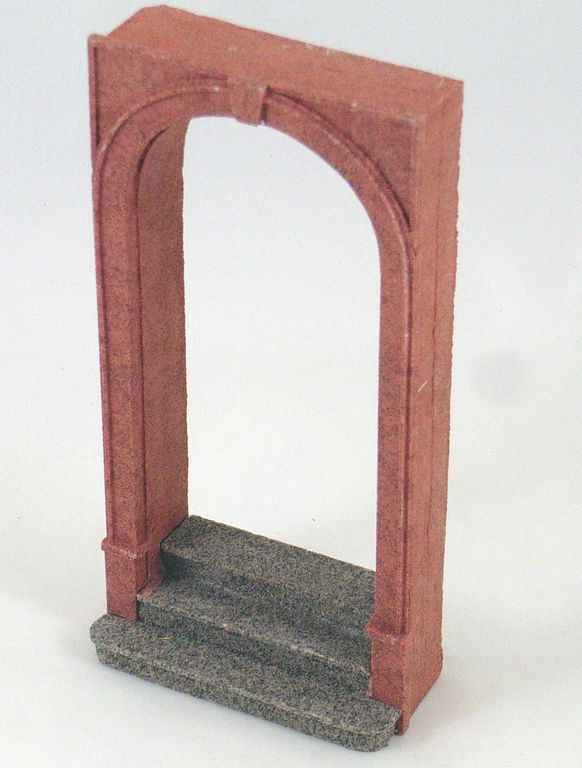 Türgewände tief, porphyrrot 161 x 80 mm