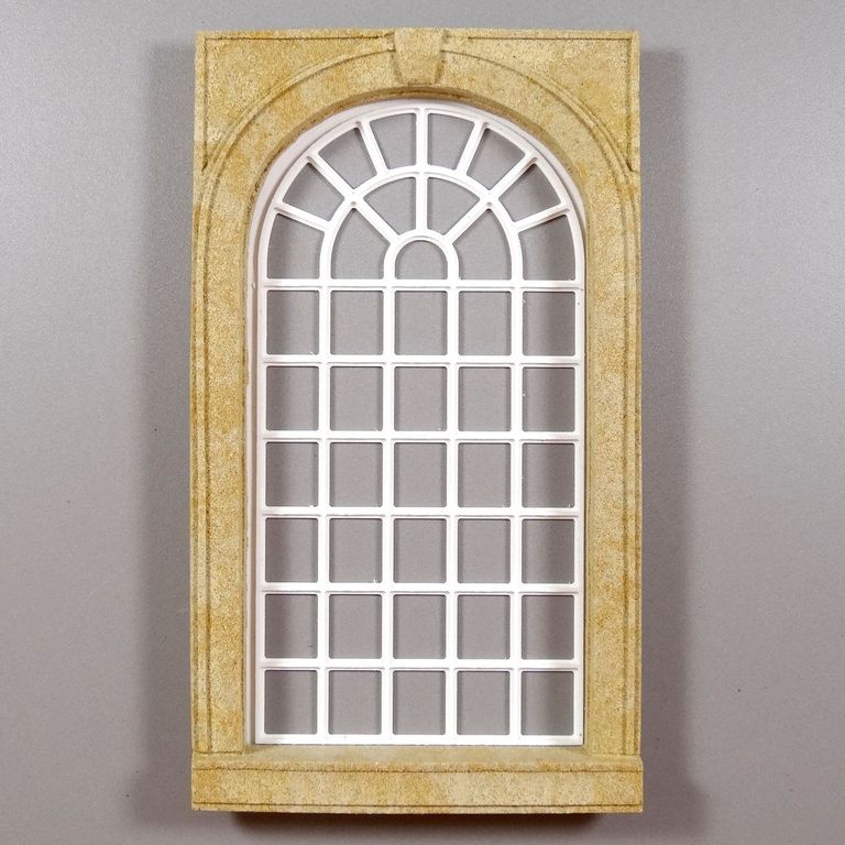 Fenstergewände für Bogenfenster Carlswerk, sandstein 142 x 82 mm