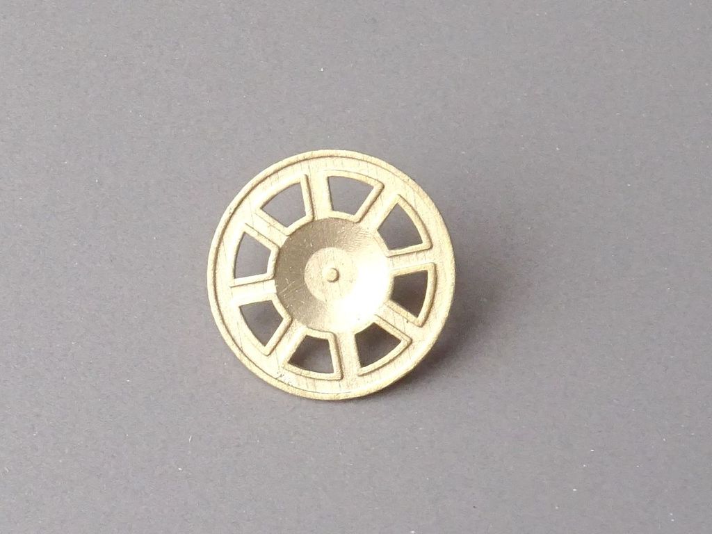 Bremsrad amerik. Güterwagen, moderne Bauform D = 19 mm