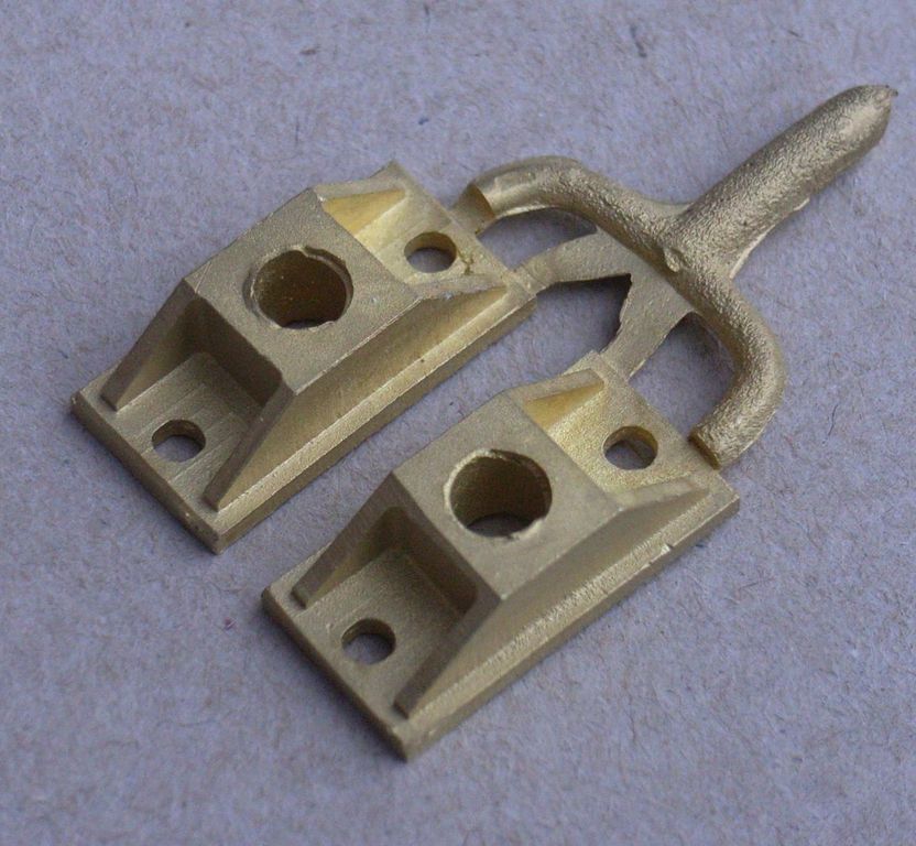 Pufferplatte mit Bohrung D=4mm, 1 Paar 2 Stück, 9 x18 mm