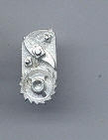 Brems-Ratsche 2 Stück, 12x7x3mm