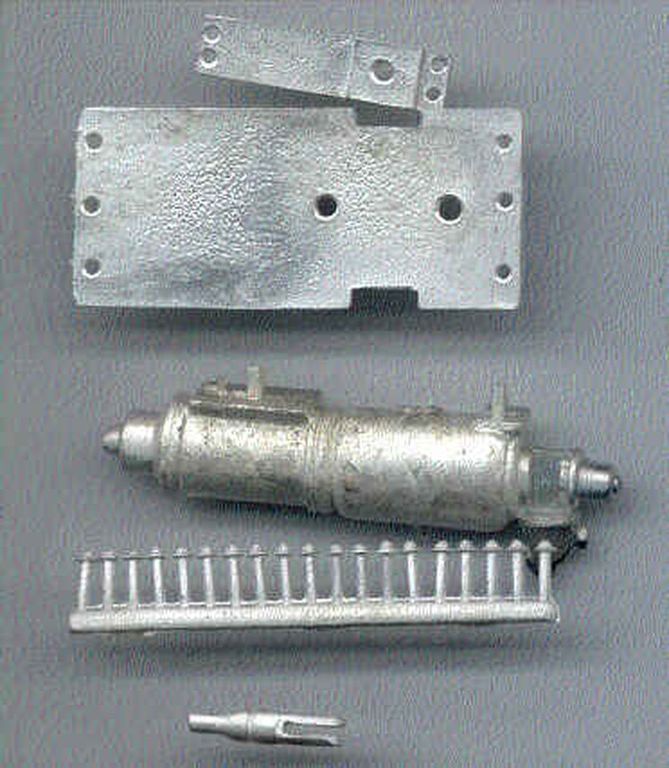 K-Brems-Set mit Montageplatte 12x50mm