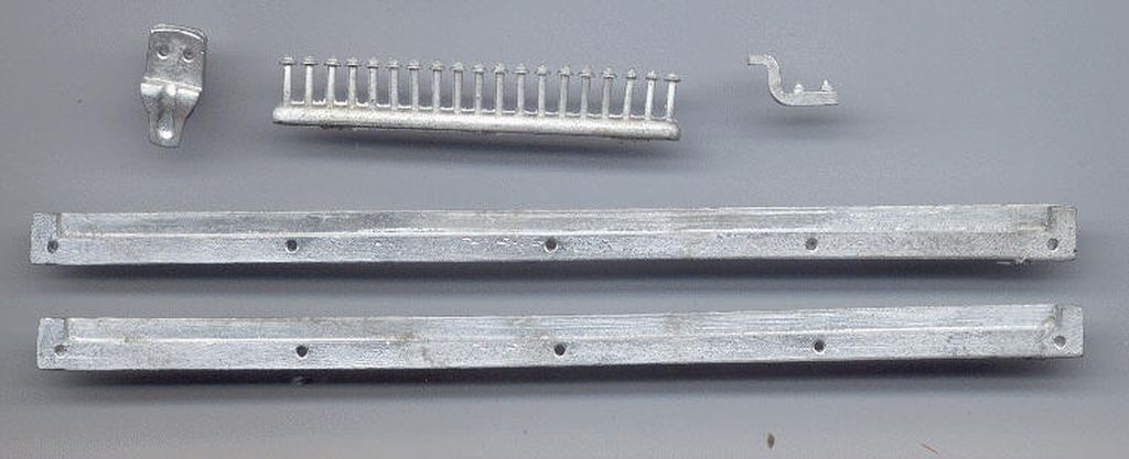 Boxcar Türschienen 1 Paar, 120x6x2mm