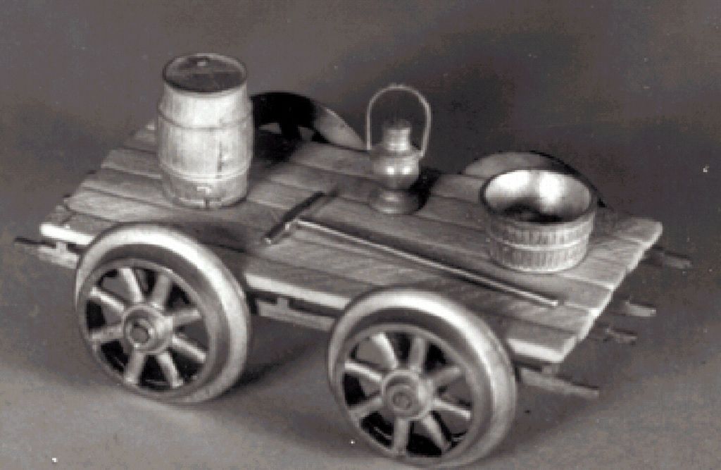 Arbeitsplattform mit Gerät, Bausatz Bausatz, 85x40x20mm