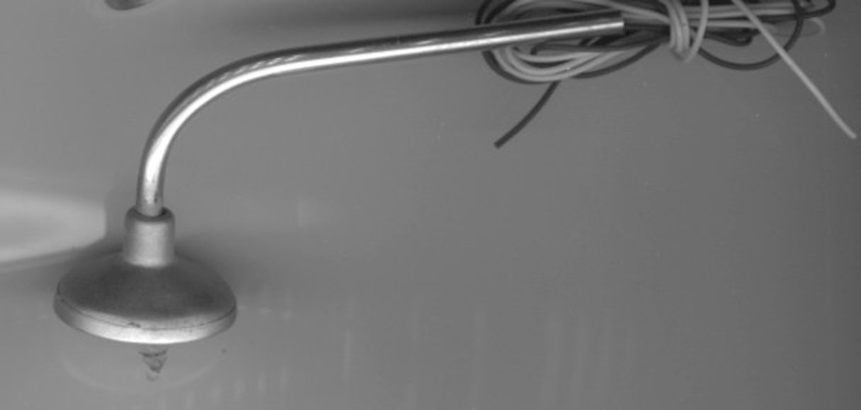 Laterne, 90° abgewinkelt 2 Stück, D=23mm H=13mm, Halter 63x23mm