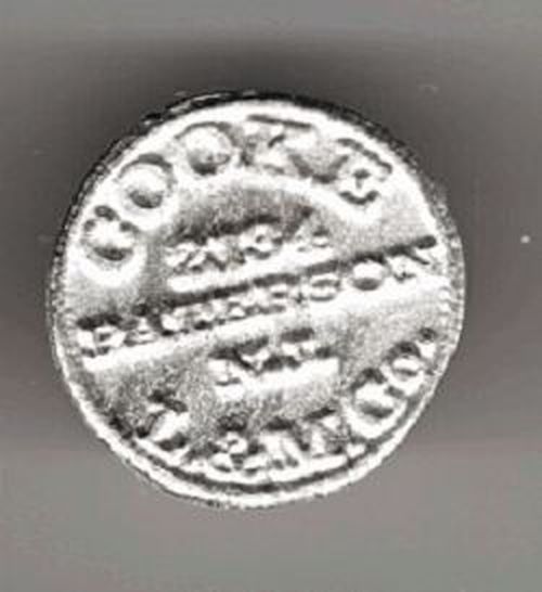 Lok-Fabrikschild Cooke Locomotive