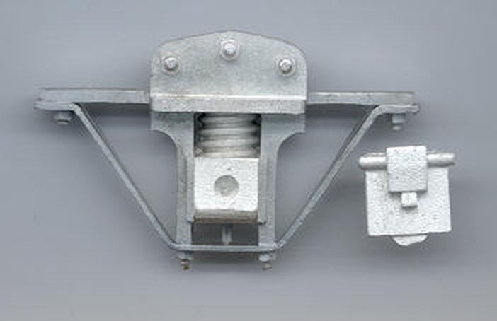 Achslager Spiralfeder mit Verstrebung 4er Set, 47x11x29mm