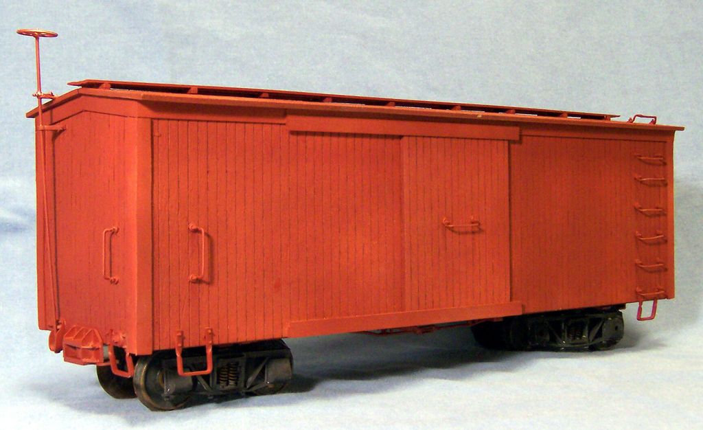 Güterwagen geschlossen mit Link & Pin-Kupplung