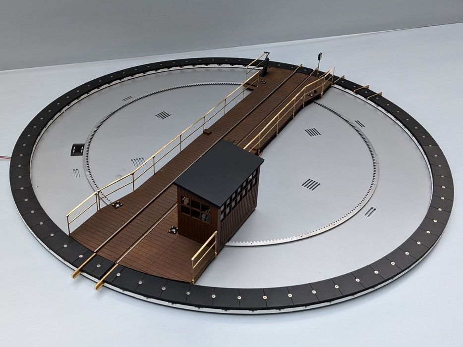 Drehscheibe 880 mm, Fertigmodell ohne Schrittmotor und Decoder