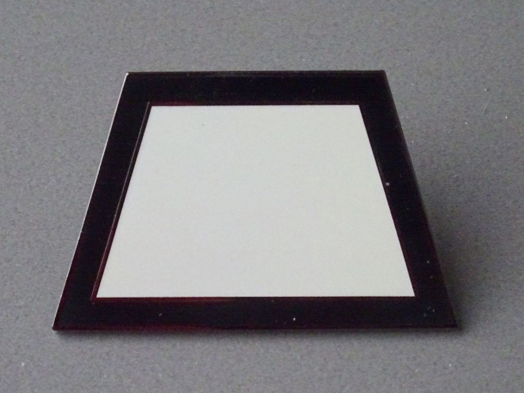 Trapeztafel So 5 / Ne 1 35,5 x 22,5 mm, Rahmenemailletechnik, Pin