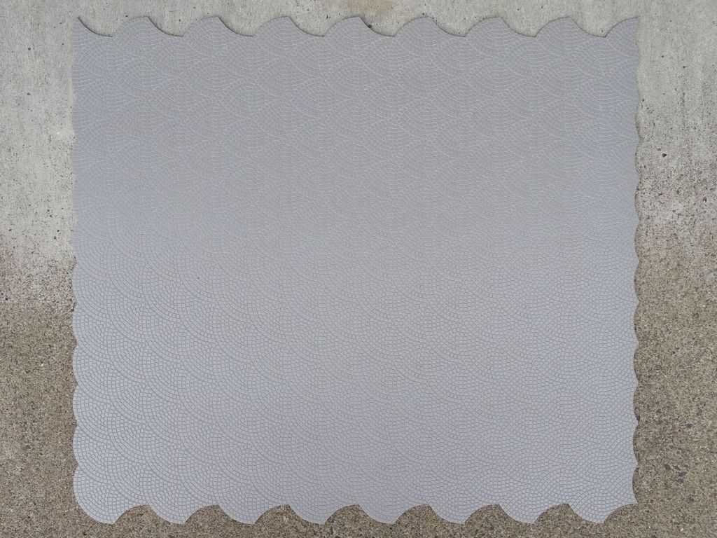 Bauplatte Bogen-Pflaster ca. 560 x 500 x 3 mm, PVC-Hartschaum