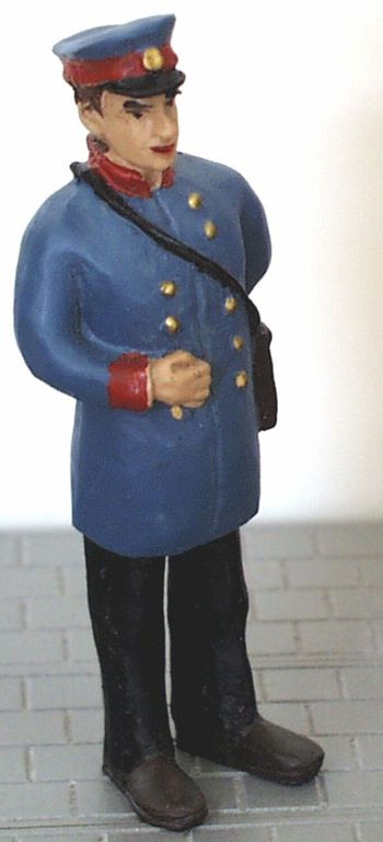 Bahnaufsicht Höhe 85 mm