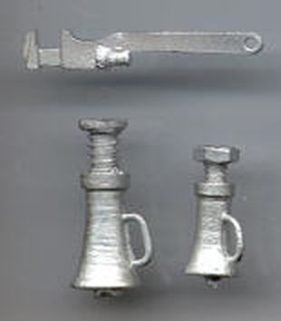 Wagenheber und Zange, 1 Paar 2 Teile