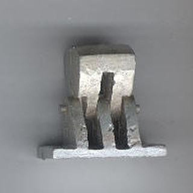 Brücken-Auflager Höhe 18,5 mm, Grundplatte 11,5 x 19,5 mm, 4 Stück