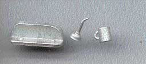 Ablage mit Ölkanne und Tasse 16 x 6 x 4 mm