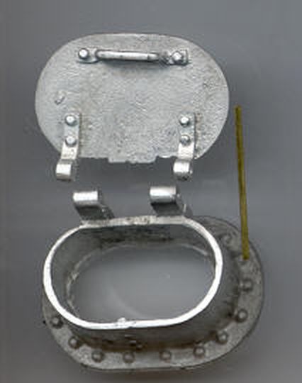 Einfüllstutzen oval, Bausatz 27x19x13mm, Bausatz