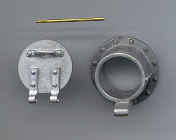 Einfüllstutzen rund, Bausatz 19x15mm, Bausatz