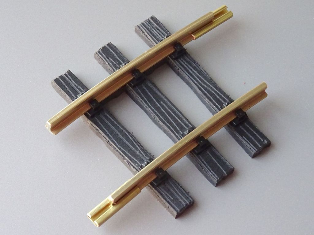 Meterspurgleis Bogen 7,5°, R2 Achsradius 778mm