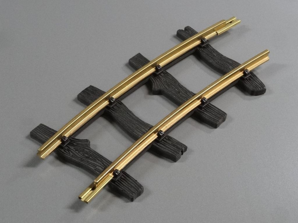 Feldbahngleis Bogen 15°, R2 Achsradius 778mm