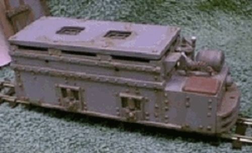 Grubenlok, batteriebetrieben