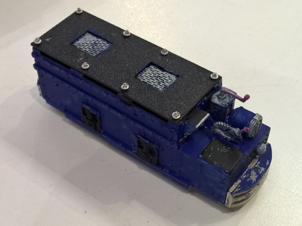 Grubenlok ohne Antrieb