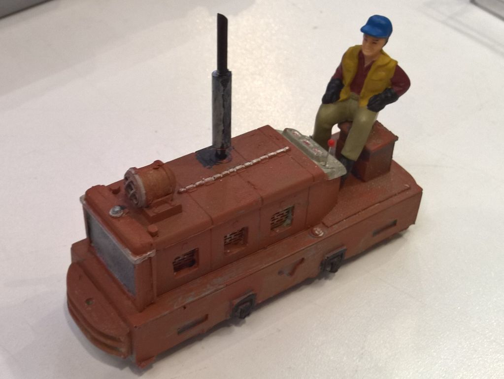 Diesellokomotive mit Antrieb