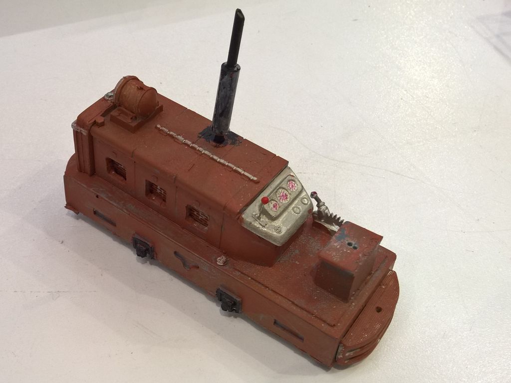 Diesellokomotive ohne Antrieb