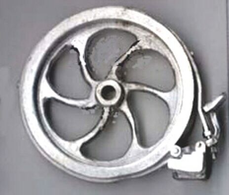 Schwungrad mit Bremsvorrichtung