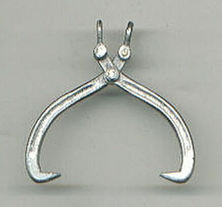 Waldarbeiter-Hebezange 2 Paar, 45x14mm