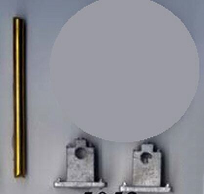 Lagerböcke 36 mit Achse