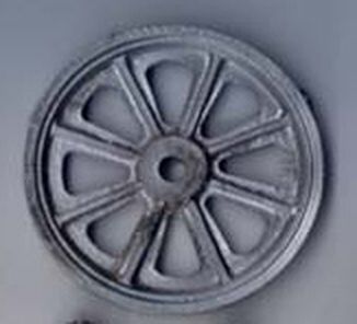 Rolle 36 mit V-Nut D = 46mm, Achse 3,2mm